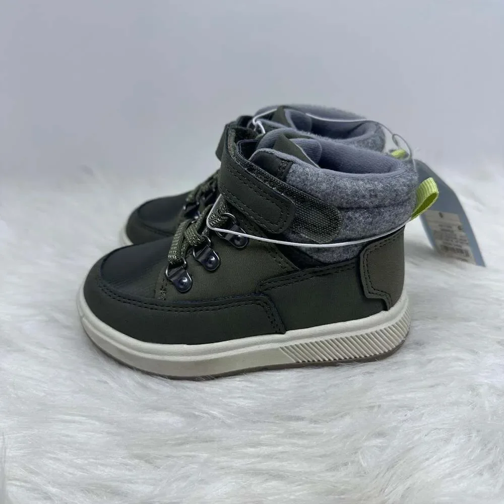 Cat & Jack Toddler Felix‎ Sneaker Boots Green